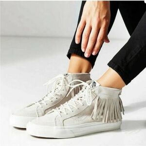 Vans Sk8-Hi Moccasins Suede Hightop Shoes, size 8.5